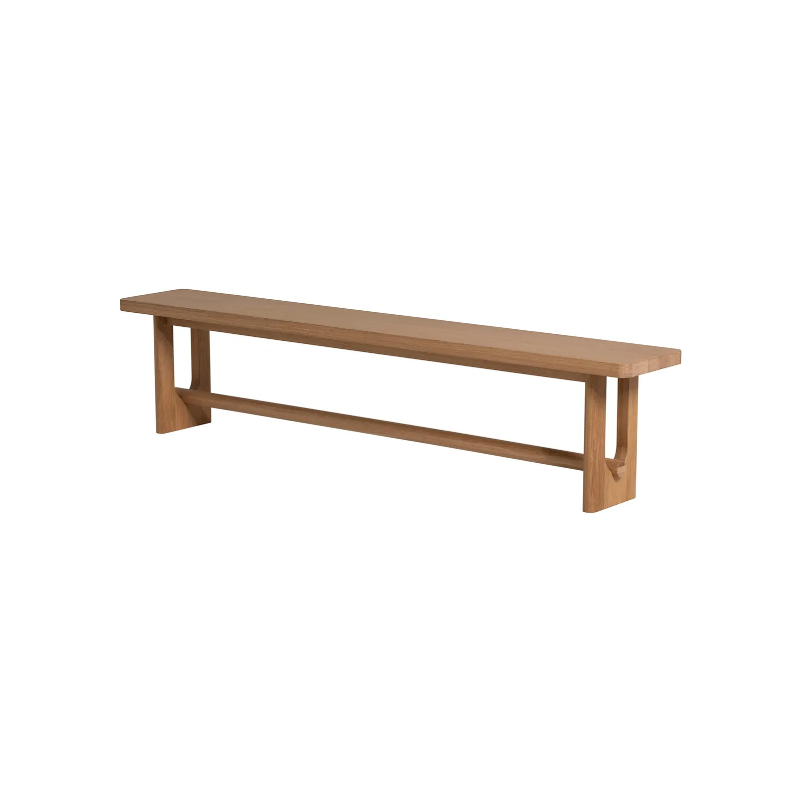 Olav Dining Bench 200Cm, Brown Oak | W200cm | Barker & Stonehouse 6