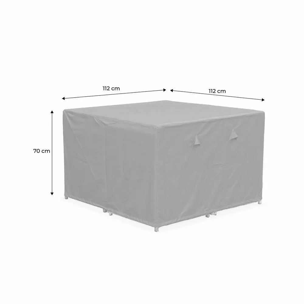 sweeek Protective cover for garden sofa set, Vabo 8 in Dark Grey 5