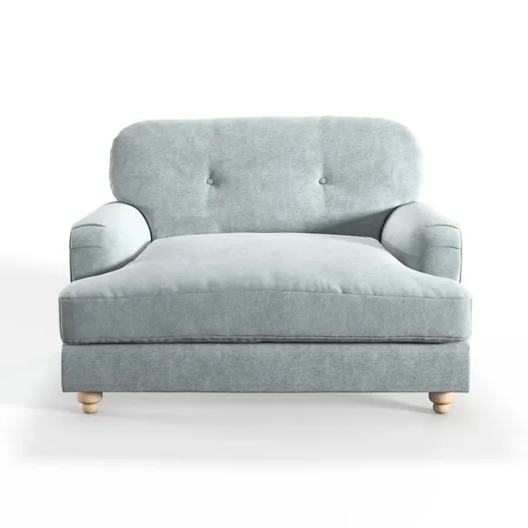 Martha Vintage Velvet Snuggle Chair 2
