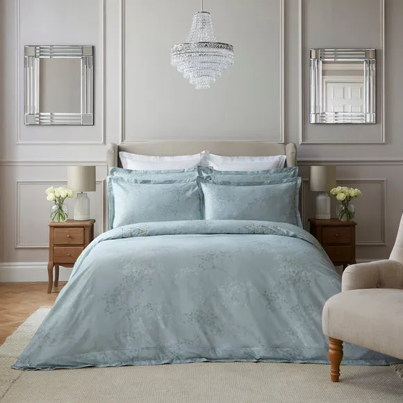 Dorma Gypsophilia Mineral 100% Cotton Duvet Cover & Pillowcase Set 3