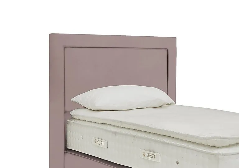 Highgrove Floor Standing Headboard - Single - Plush Light Pink