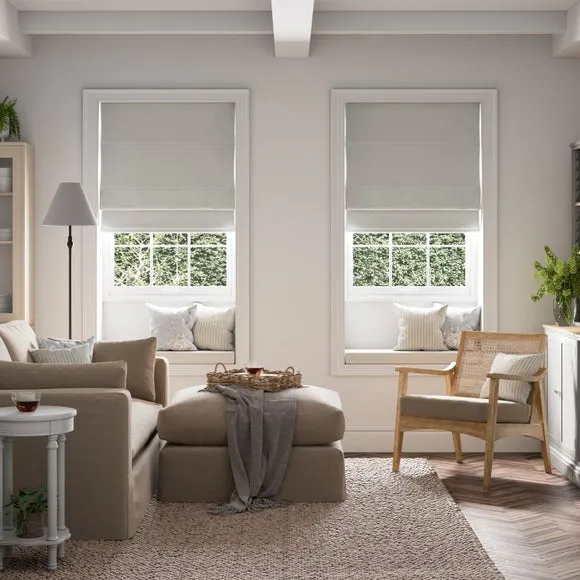 Luna Easy Chain Blackout Roman Blind 1