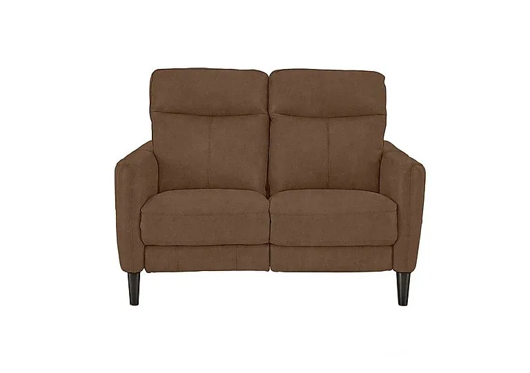 Compact Collection Petit 2 Seater Fabric Sofa - Hazelnut