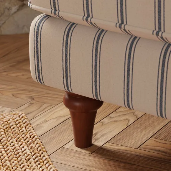 Beatrice II Folkstone Stripe Snuggle Chair 4