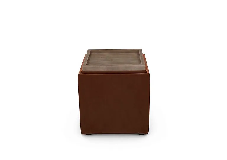 Bronwyn Storage Cube Tray Stool - Rusty Gate Wot