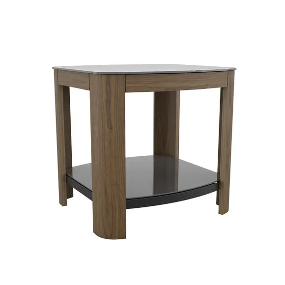 Affinity Real Curved Side Table, Wood 2