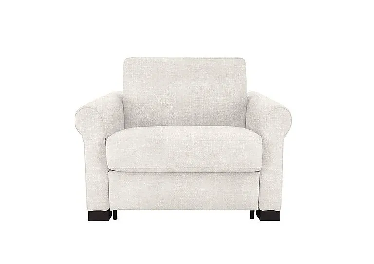 Alcova Fabric Chair Sofa Bed with Scroll Arms - Sofas and Armchairs - In Time for Christmas