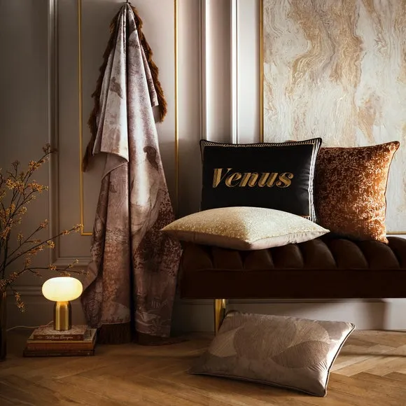 Laurence Llewelyn-Bowen Atlas Velvet Square Cushion 4