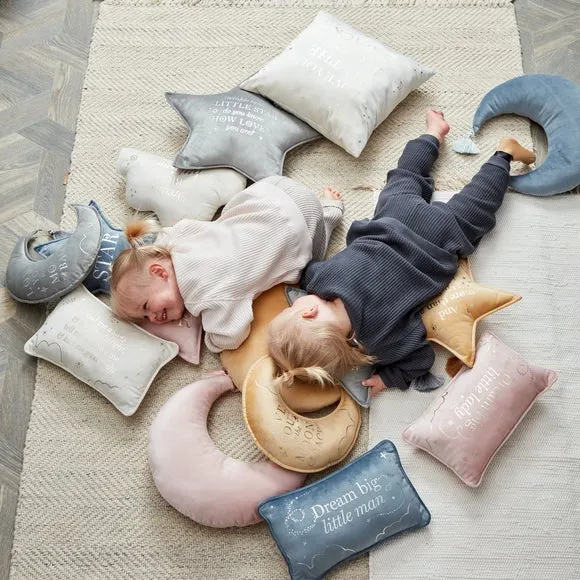 Bambino Little Star Velvet Cushion 4