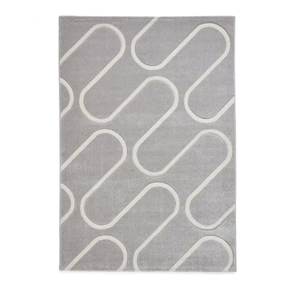 Catherine Lansfield Linear Curve Rug 5