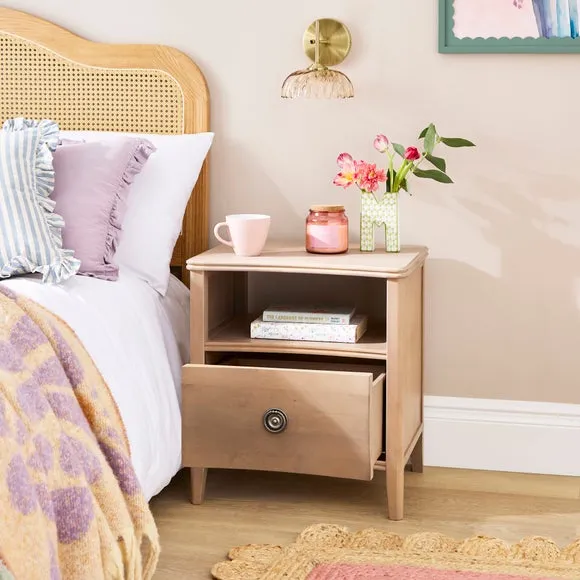 Darlington 1 Drawer Bedside Table 2