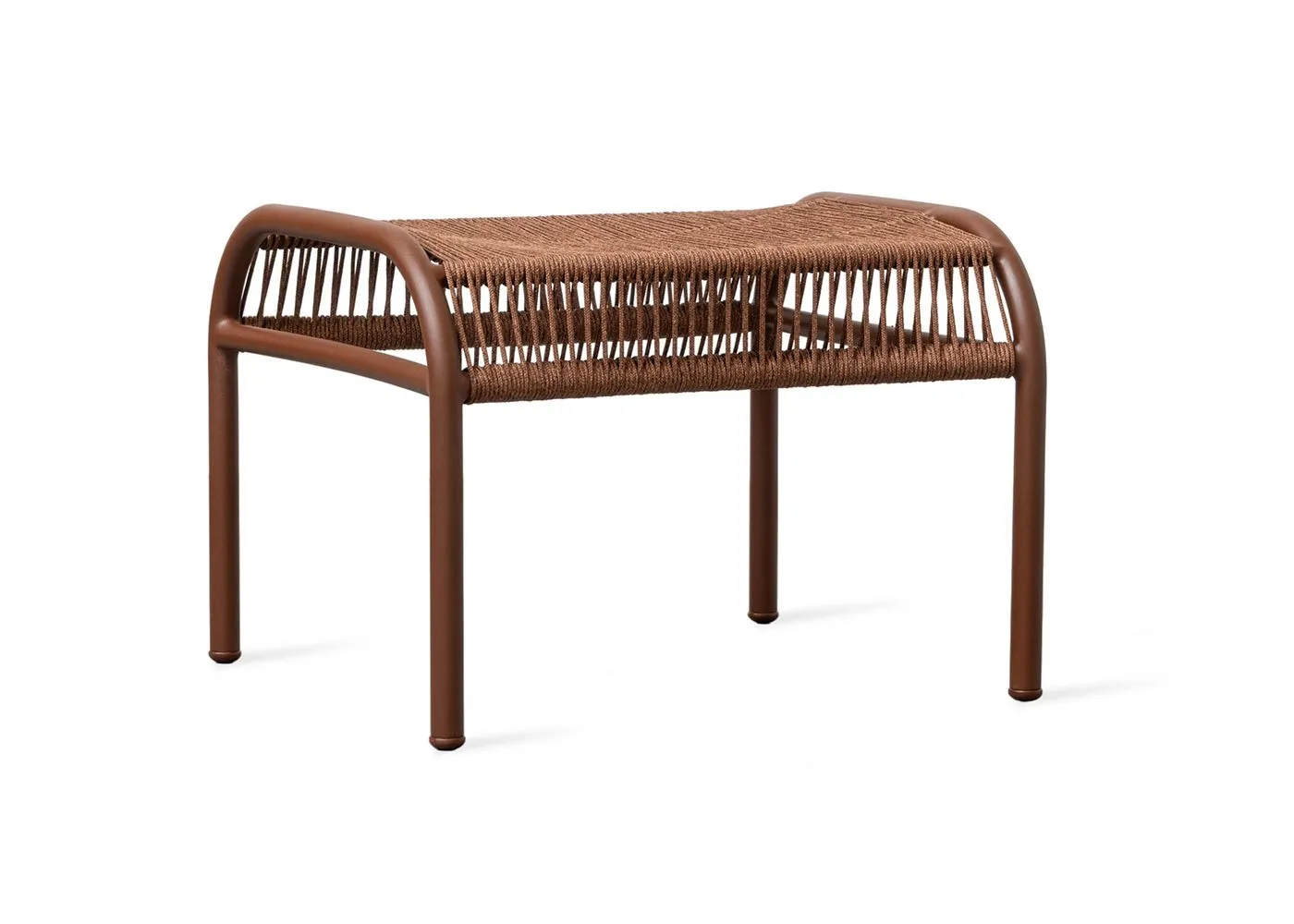 Vincent Sheppard Loop Outdoor Footrest Rust