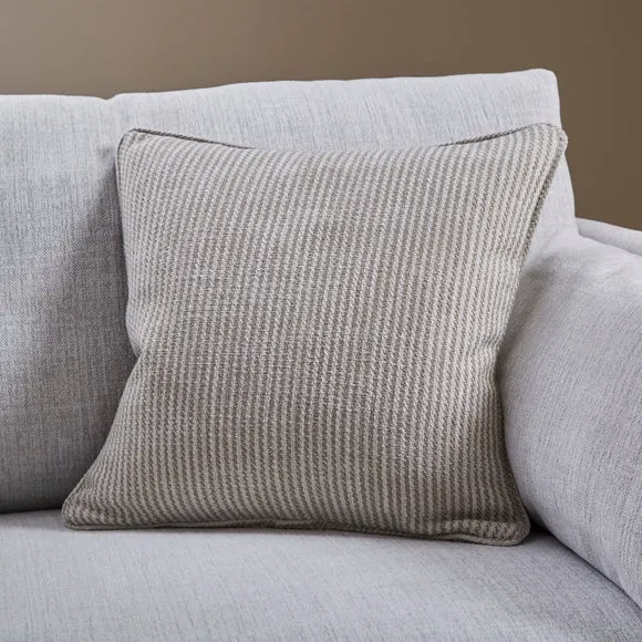 Walker Tonal Stripe Square Cushion