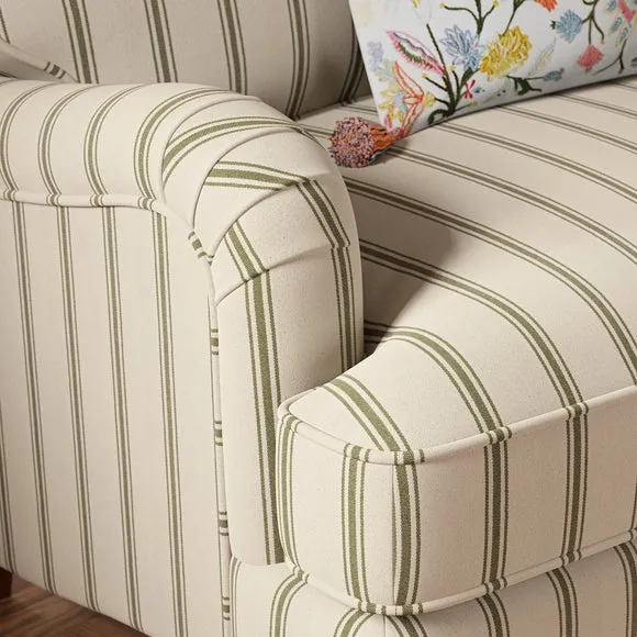 Beatrice II Folkstone Stripe Snuggle Chair 3