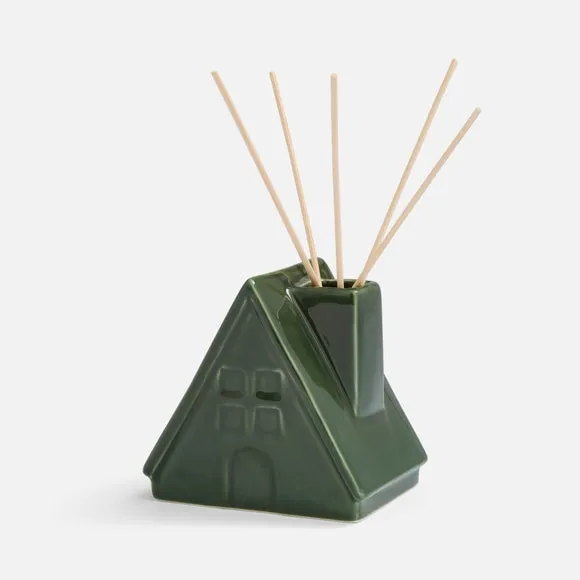 Winter Thyme Ceramic Hut Diffuser 3