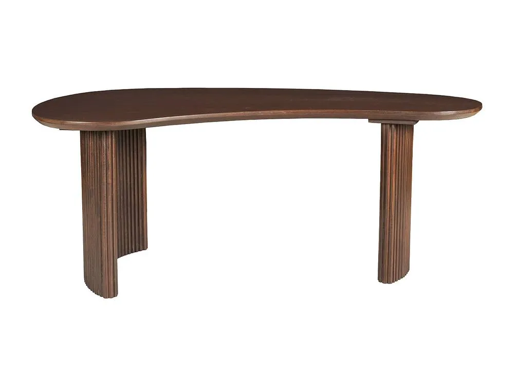 Vente-unique Acacia Wood Coffee Table - Dark Natural - TAMENIA By Maison Céphy in Walnut 4