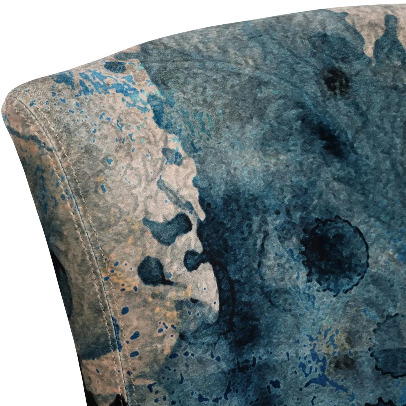 Timothy Oulton Mimi Dining Chair, Blue Velvet | Barker & Stonehouse 5