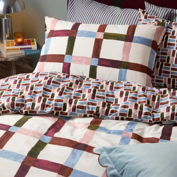 Furn. Selvan Polycotton Duvet Cover & Pillowcase Set 3