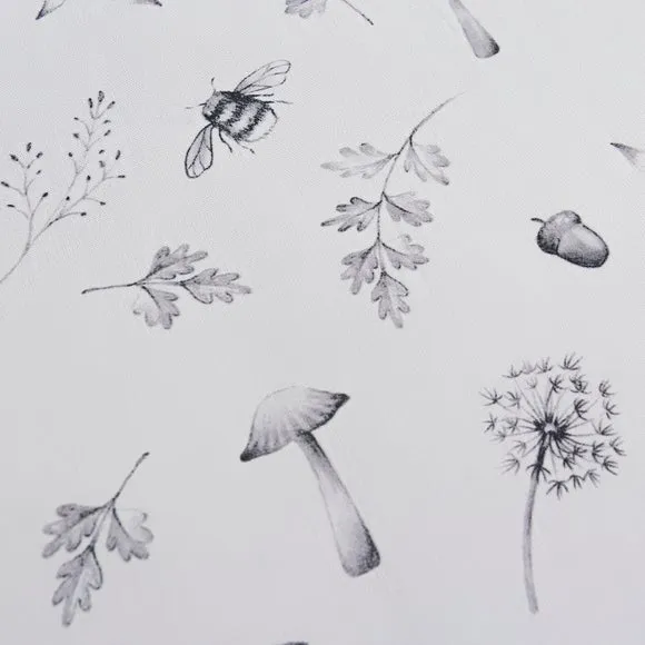 Sketched Woodland 100% Cotton Duvet Cover & Pillowcase Set 6