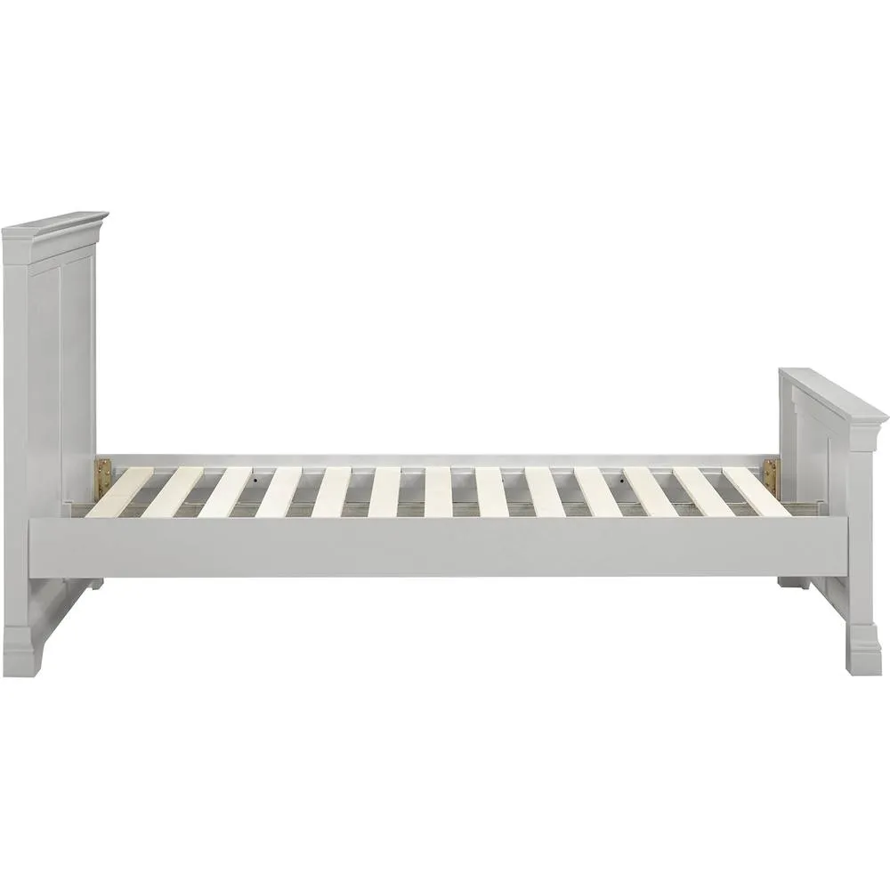Seconique Bordeaux 4'6" (Double) High End Bed - Part Assembled in Grey 4