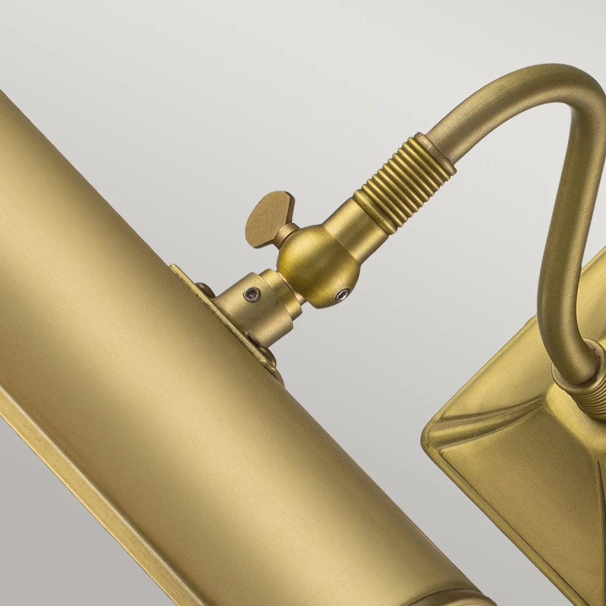 Netlighting Picture Light Picture Light Brushed Brass in Yellow 4