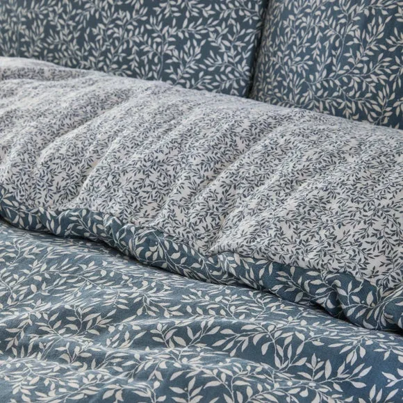 Yard Perrie Leaf 100% Cotton Duvet Cover and Pillowcase Set 3