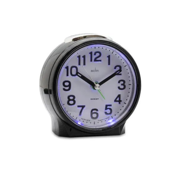 Acctim Eden Non Ticking Analogue Alarm Clock 6
