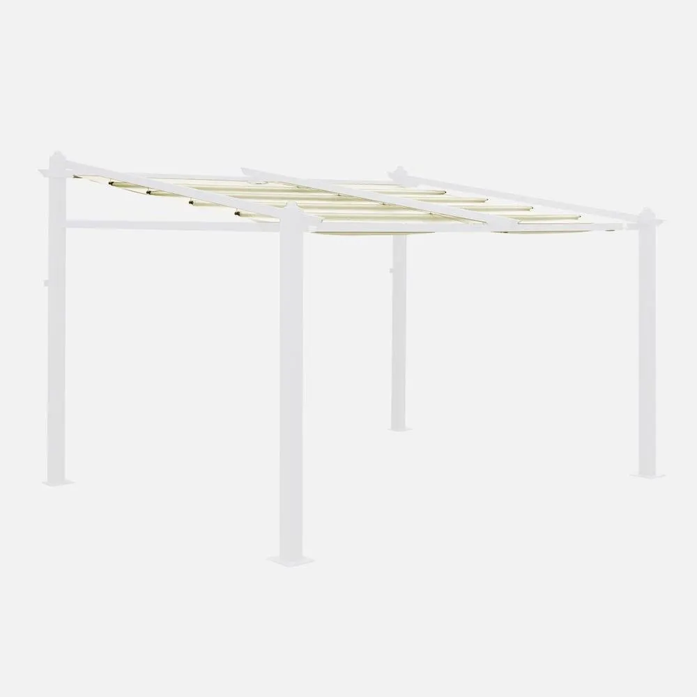sweeek Replacement canopy roof for 3x4m Murum pergola in Off-White