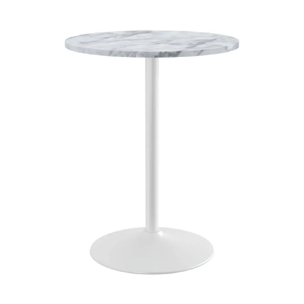 netfurniture Richmond White Poseur Table 5