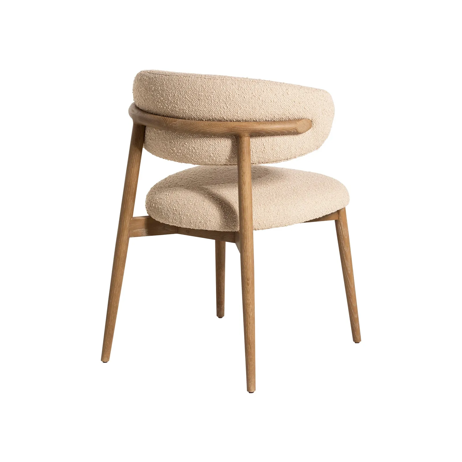 Lexa Dining Chair, Neutral Boucle | Barker & Stonehouse 6