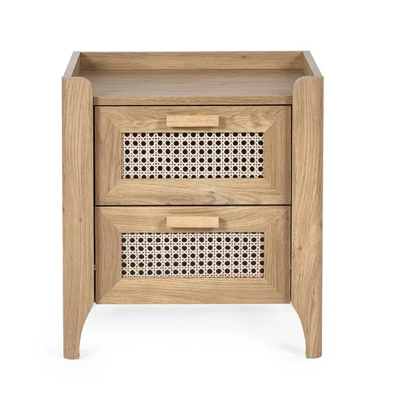 Sydney 2 Drawer Bedside Table 5