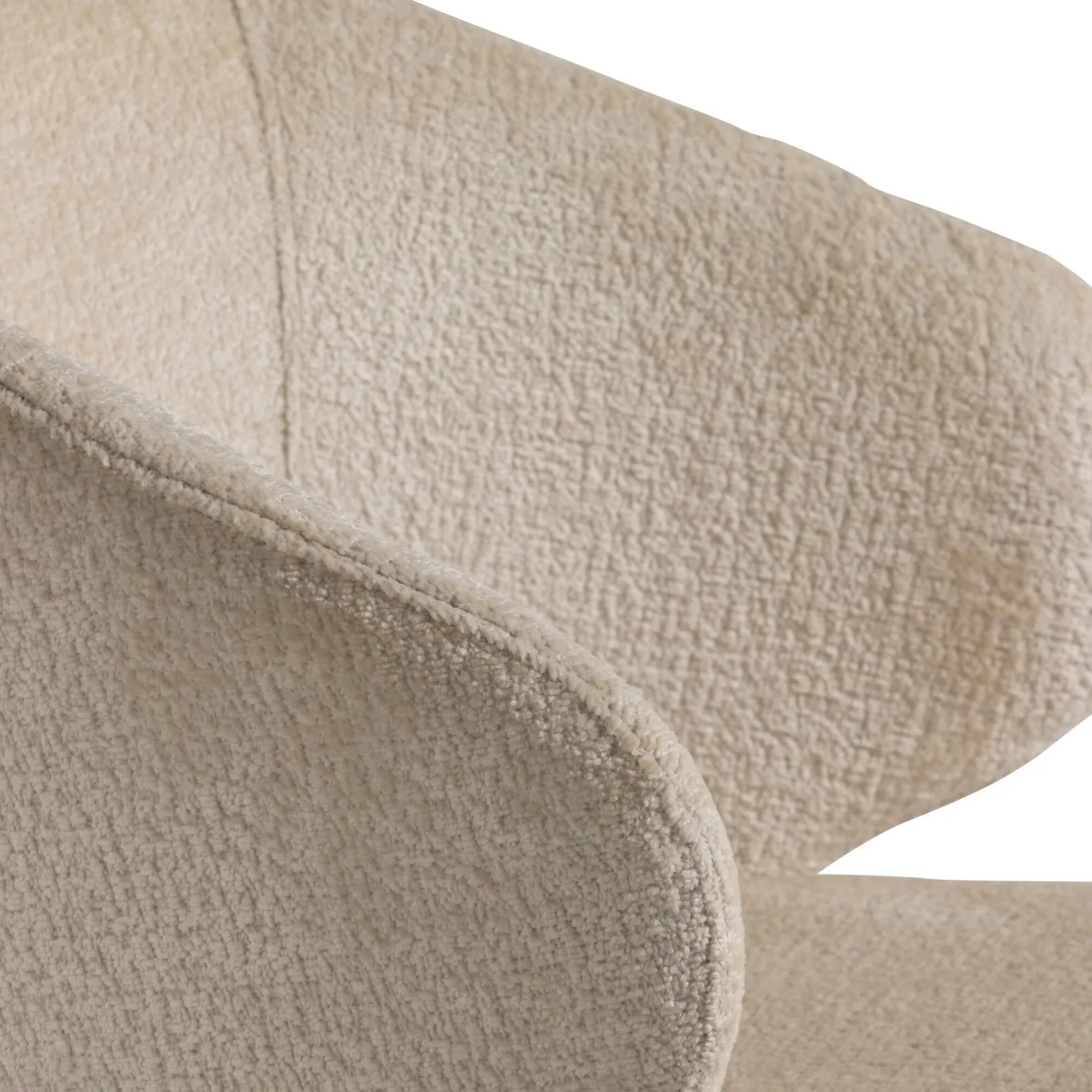Pure Furniture Minerva Dining Chair With Wooden Legs, Neutral Fabric | Barker & Stonehouse 6