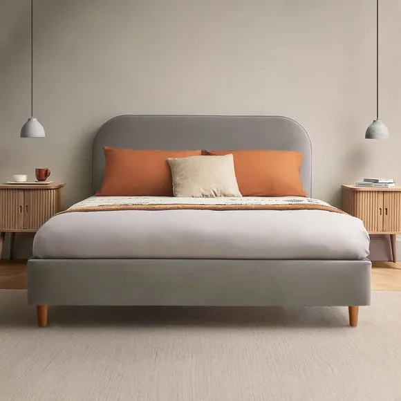 Silentnight Fara Bed Frame, Velvet 2