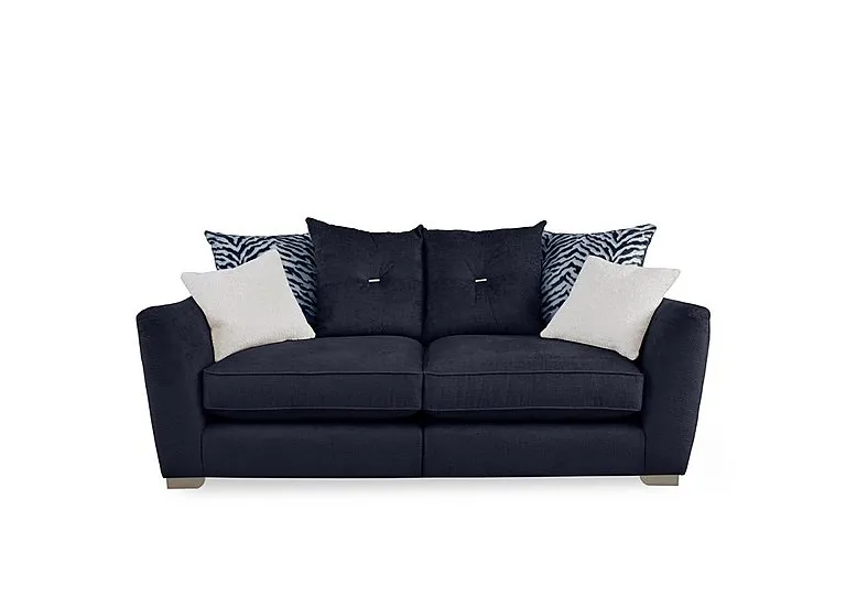 Boujee 3 Seater Split Frame Scatter Back Sofa