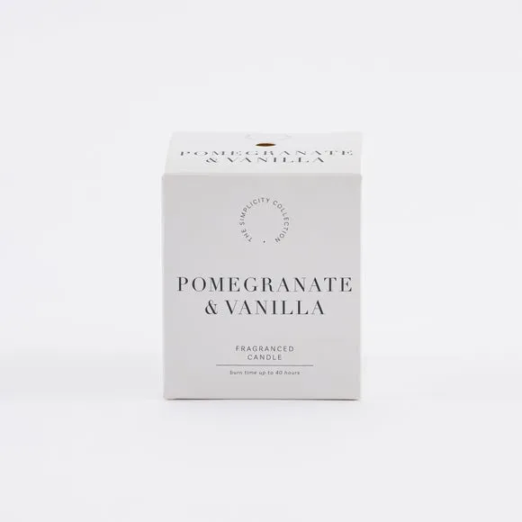 Simplicity Collection Pomegranate Candle 4