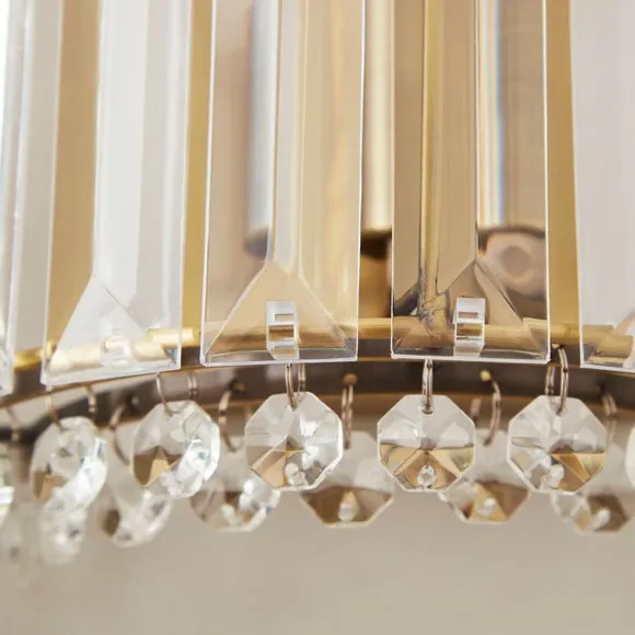 Crus Beaded Diffuser Wall Light 3