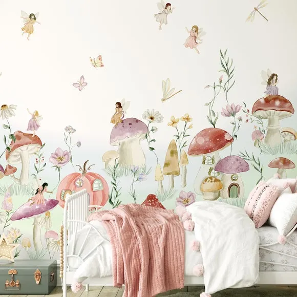 Fairy Garden Wall Mural 5