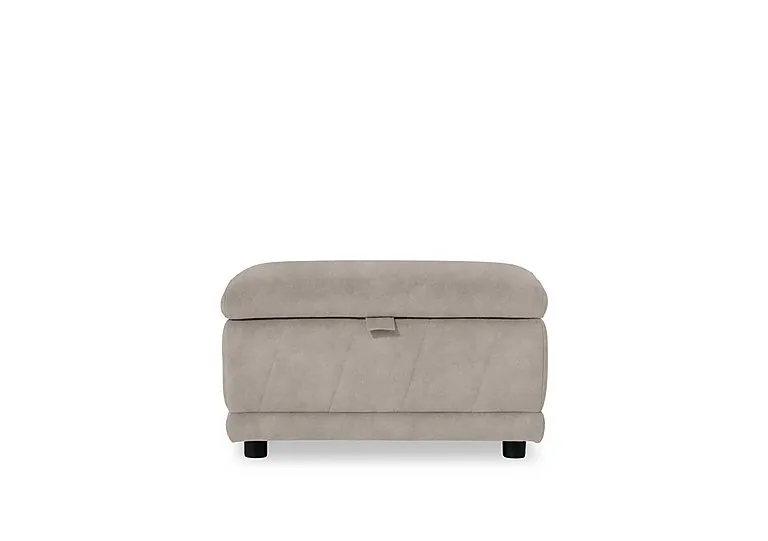 Genius Fabric Storage Footstool - Dexter Ivory