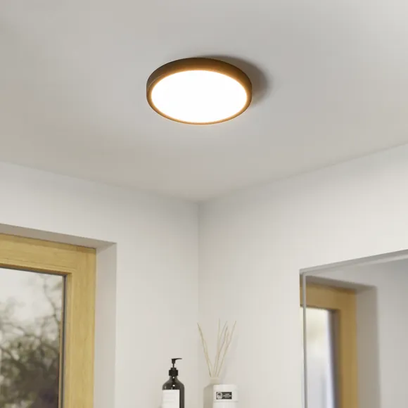 EGLO Fueva Colour Changing LED Flush Ceiling Light