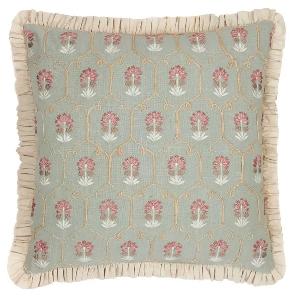 Wylder Nature Agatha Fibre Square Cushion 3