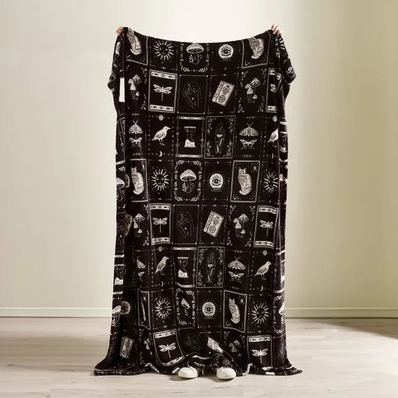 Catherine Lansfield Enchanted Witchcraft Throw Blanket 130cm x 170cm 3