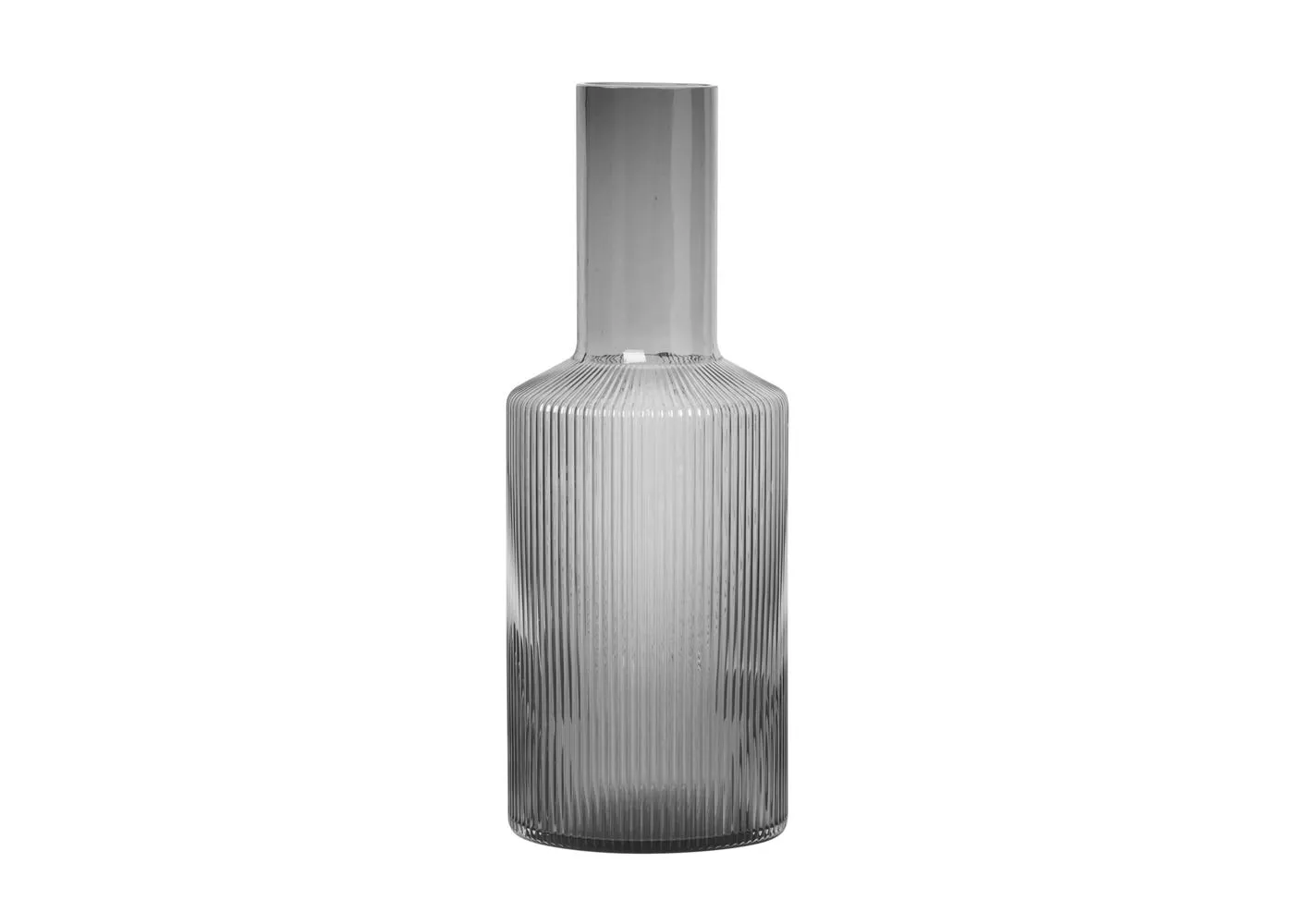 ferm LIVING Ripple Smoked Grey Carafe