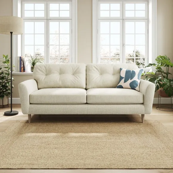 Sven Chunky Chenille 4 Seater Sofa 1