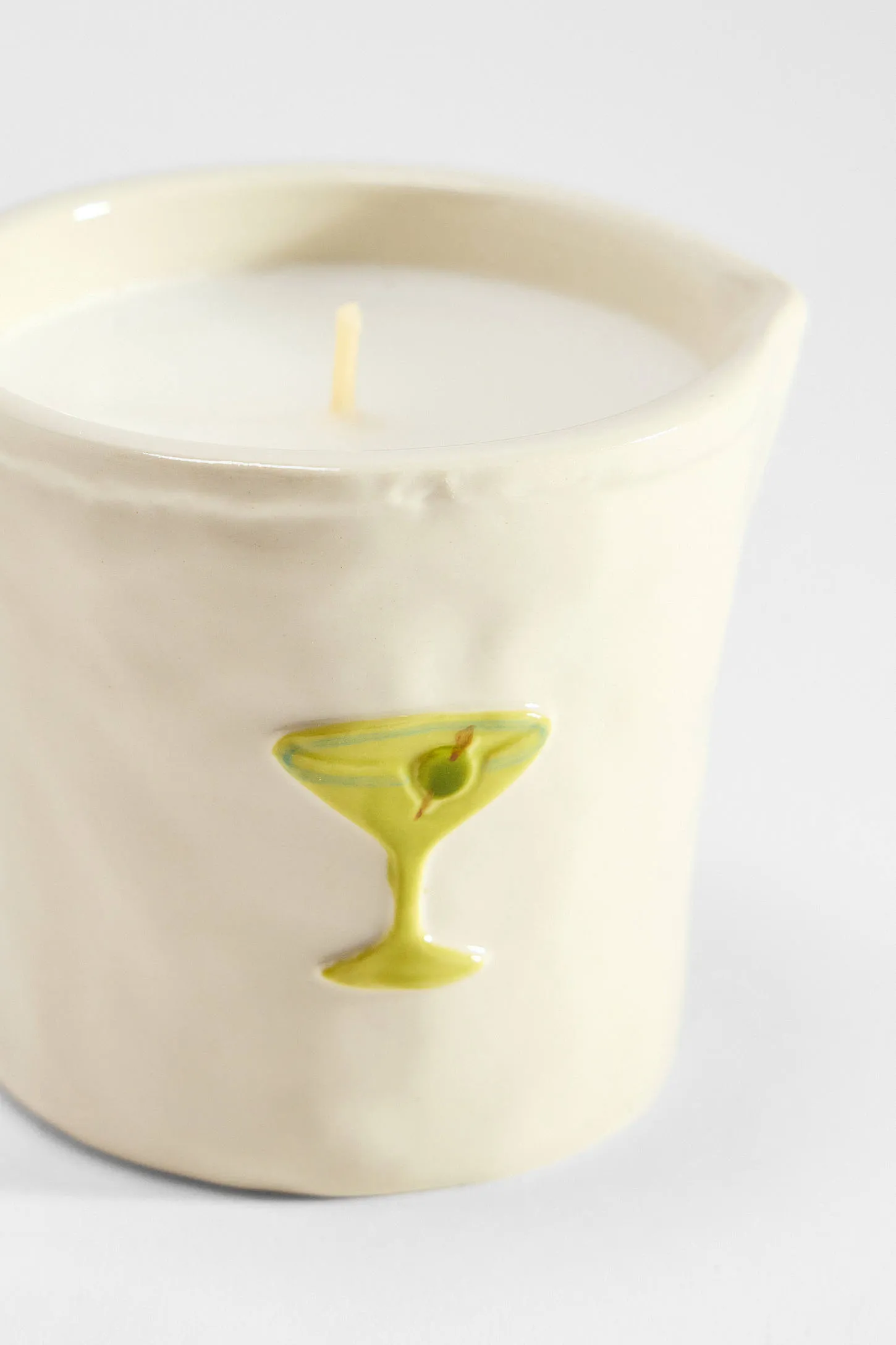 Paddywax Paddwax Bistro Martini Soy Wax Ceramic Candle ALL 3