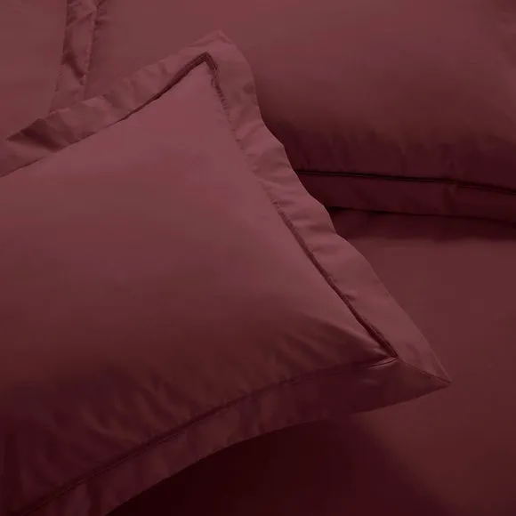 Dorma Crisp & Fresh 400 Thread Count Egyptian Cotton Percale Oxford Pillowcase 1