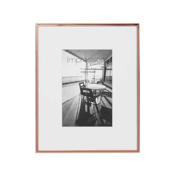 Impressions Copper Photo Frame