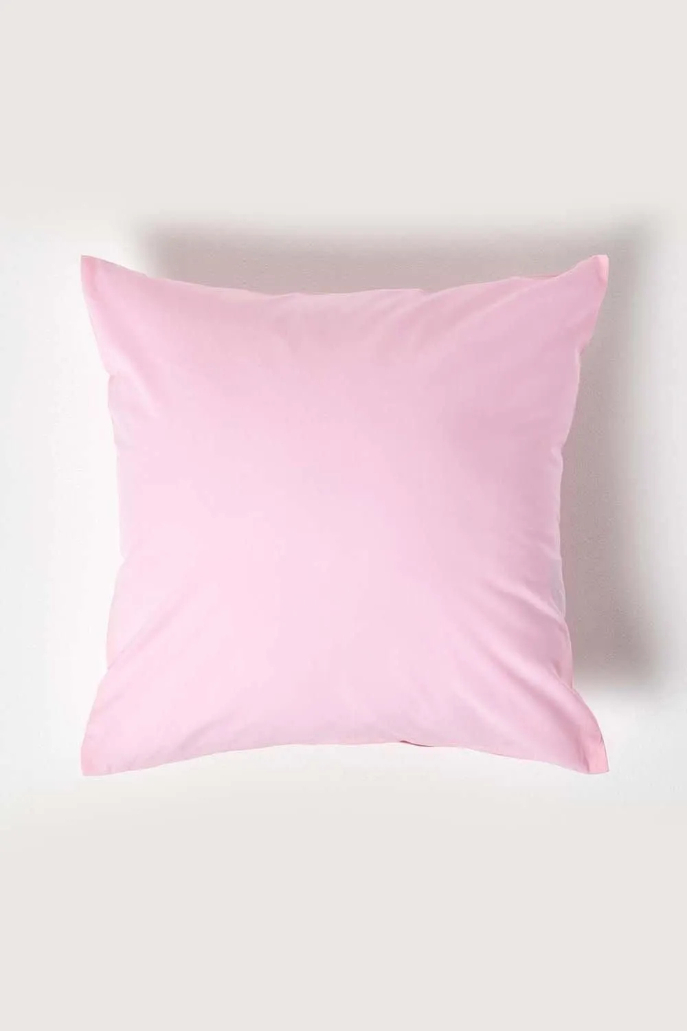 Homescapes Continental Egyptian Cotton Pillowcase 200 TC, 40 x 40 cm in Pink 1