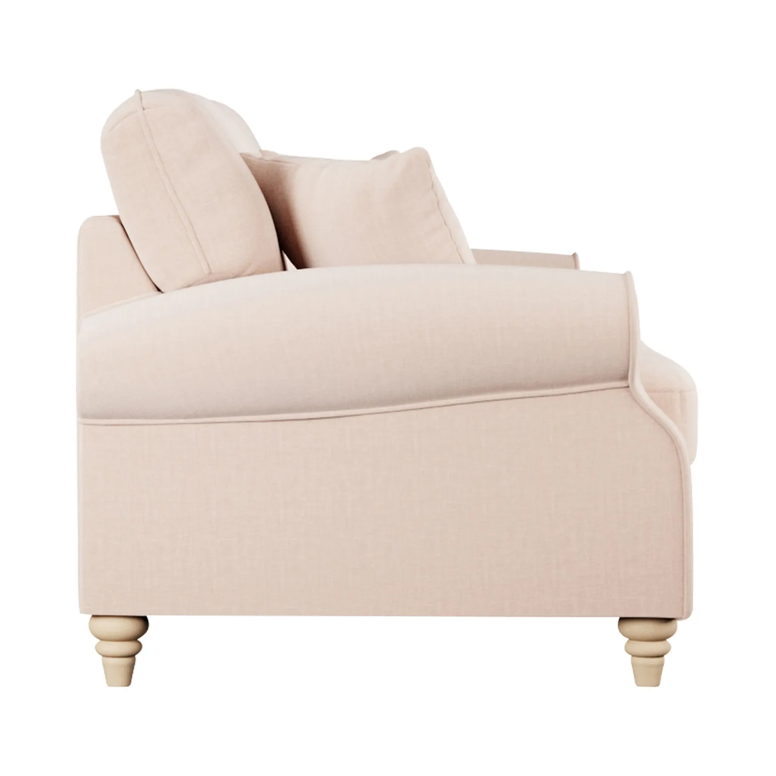 Hattie 2 Seater Sofa, Pink Fabric | Barker & Stonehouse 3