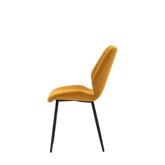 Set of 2 Mesa Flatweave Dining Chairs 6