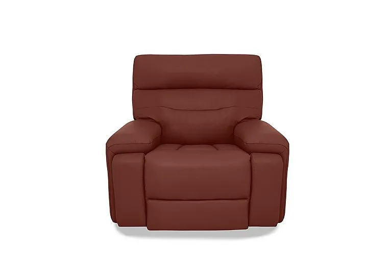 Cinemax Leather Chair - Natural Redmaple